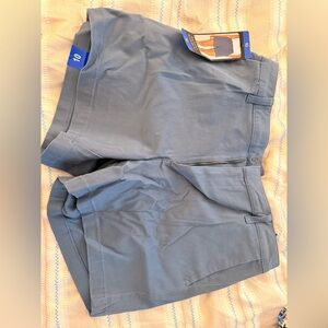 Banana Republic Women's Flat Front Shorts - Slate Blue